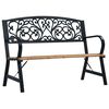 vidaXL Banco de jardim 120 cm madeira