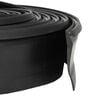 vidaXL Veda&ccedil;&atilde;o da Porta da Garagem Preto 52 x 2 mm 5,5 m PVC