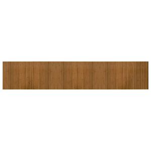 vidaXL Tapete retangular 60x300 cm bambu castanho
