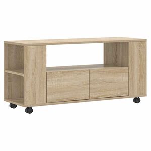vidaXL M&oacute;vel de TV 102x34,5x43 cm derivados de madeira carvalho sonoma