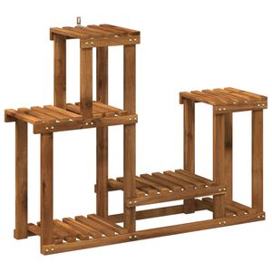 vidaXL Suporte para Plantas Natural 90 x 25 x 73 cm