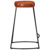vidaXL Bancos de bar 2 pcs 41x29x62 cm castanho-escuro