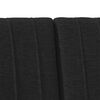 vidaXL Cabeceira estofada Preto 200 cm Madeira de Pinheiro S&oacute;lida