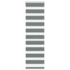 vidaXL Cortina de zebra 45x100 cm largura do tecido 40,9 cm poli&eacute;ster