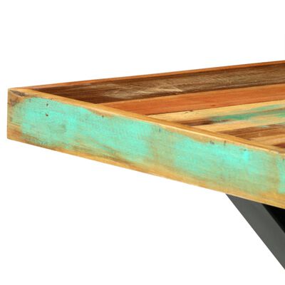 vidaXL Mesa de jantar 180x90x76 cm madeira recuperada maciça
