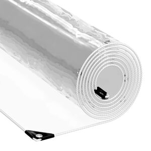 vidaXL Lona 350 gsm Transparente 7 x 5 m PVC