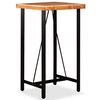 vidaXL Mesa de bar 60x60x107 cm madeira de ac&aacute;cia maci&ccedil;a