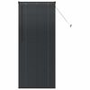 vidaXL Persianas venecianas Preto 175 x 75 cm Alum&iacute;nio