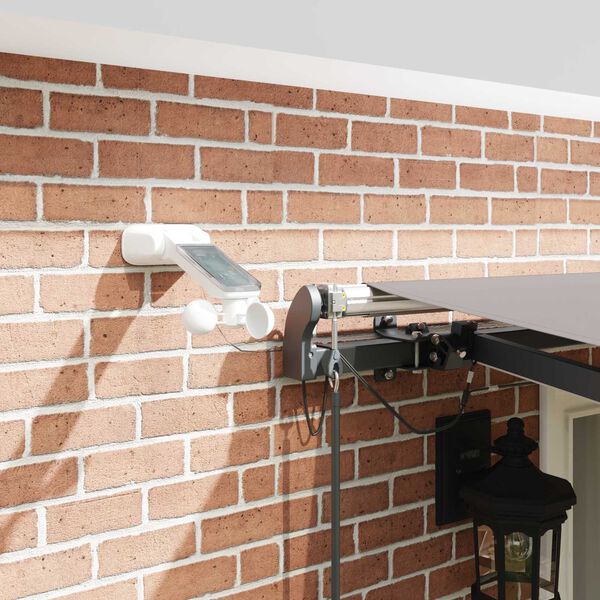 vidaXL Tecido de Toldos com Cinzento-claro 500 &times; 300 cm Poli&eacute;ster