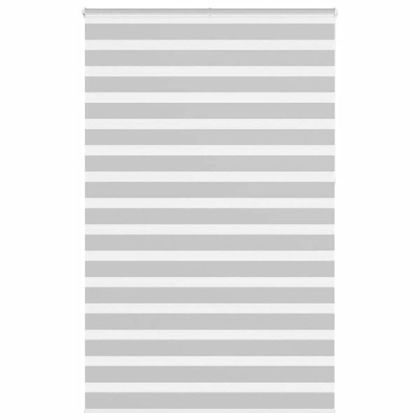 vidaXL Cortina de zebra 145x230 cm largura do tecido 140,9cm poli&eacute;ster