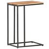 vidaXL Mesa de apoio 35x45x65 cm madeira maci&ccedil;a
