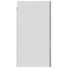 Vidaxl Armário suspenso 80x31x60 cm derivados de madeira cinza cimento