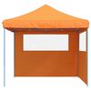 vidaXL Tenda de Festa Laranja 292 x 292 x 315 cm Tecido Oxford