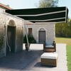 vidaXL Toldo retrátil manual independente 600x350 cm antracite