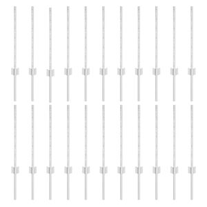 vidaXL Poste de Cerca 22 pcs Prateado 100 cm A&ccedil;o