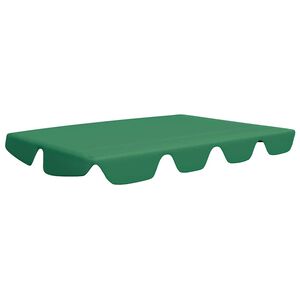 vidaXL Toldo suplente baloi&ccedil;o jardim 188/168x145/110cm verde
