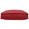 vidaXL Almofada 2 pcs Vinho Vermelho 40 x 40 x 8 cm Tecido Oxford
