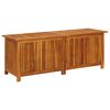 vidaXL Caixa arruma&ccedil;&atilde;o para jardim 150x50x58 cm madeira ac&aacute;cia maci&ccedil;a
