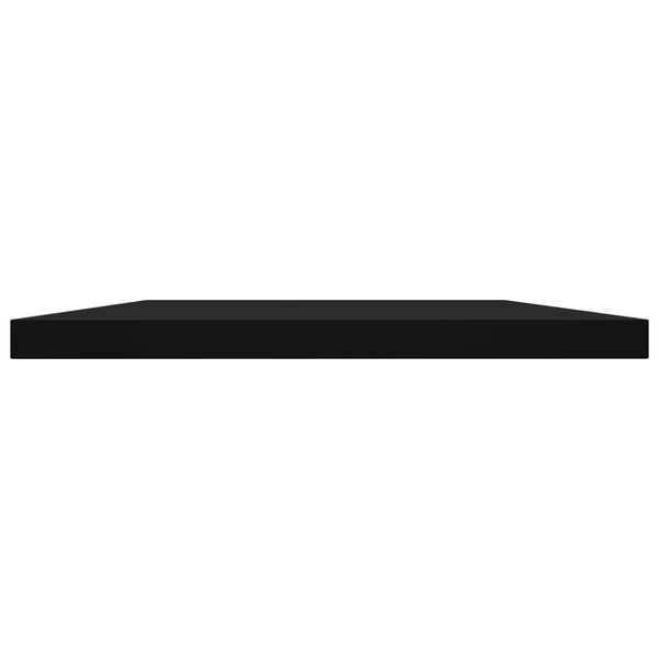 vidaXL Prateleiras para estante 8 pcs 60x20x1,5cm contraplacado preto