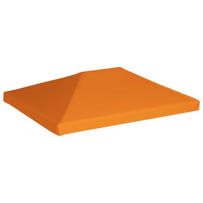 vidaXL Cobertura de gazebo 310 g/m² 4x3 m laranja