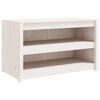 vidaXL Arm&aacute;rio de cozinha p/ exterior MEPPEL 106x55x64 cm pinho maci&ccedil;o branco
