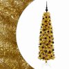 vidaXL &Aacute;rvore de Natal Slim Artificial com Bolas 180 cm 300 LED