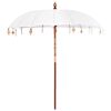 vidaXL Parasol Balin&ecirc;s com Base 260 210-220 cm
