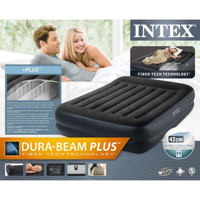 Intex Colchão insuflável Dura-Beam Plus Pillow Rest Raised queen 42 cm