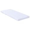 vidaXL Colch&atilde;o de Espuma Extend&aacute;vel 80 x 200 cm Branco