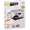 Ferplast Jaula para c&atilde;es Dog-Inn 60 64,1x44x49,2 cm cinzento