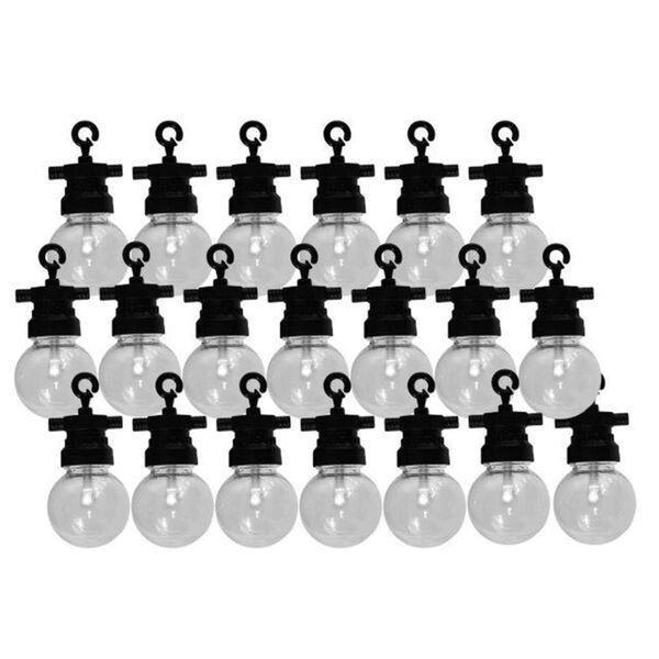 Luxform Conjunto luzes para festas de jardim com 20 LED Fiji
