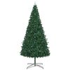 vidaXL &Aacute;rvore de Natal com luzes decorativas de corda Verde 400 cm PVC