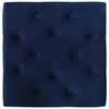 vidaXL Banco 60x60x36 cm veludo azul-marinho