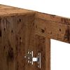 vidaXL Aparador 69,5x34x90 cm derivados de madeira madeira velha