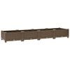 vidaXL Canteiro elevado 160x40x23 cm polipropileno