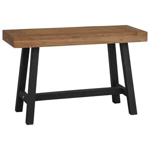 vidaXL Banco 80 cm madeira de teca maci&ccedil;a