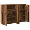 vidaXL Buffet 2 pcs Madeira antiga 60 x 31 x 84 cm Madeira processada