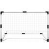 Conjunto de mini balizas de futebol para criança 2 pcs 91,5x48x61 cm