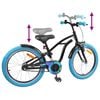 vidaXL Bicicleta Infantil 20 Polegadas para 6-11 Anos Preto