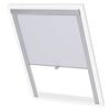 vidaXL Persianas de enrolar opacas, branco, P08/408, GGL e GGU