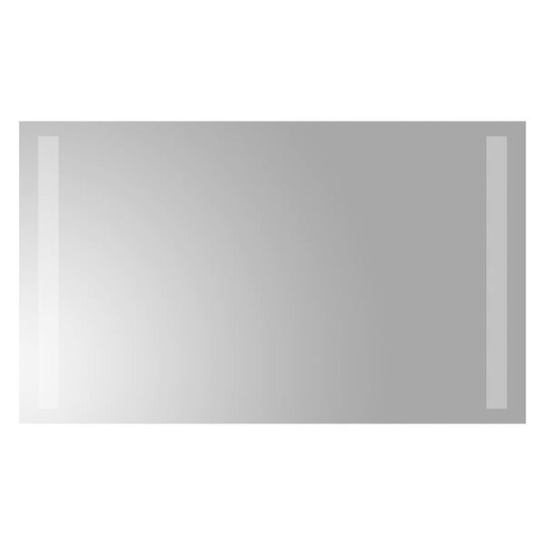 vidaXL Espelho de casa de banho com luzes LED 50x30 cm