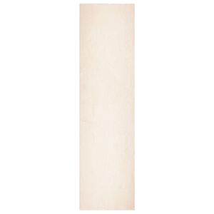 vidaXL Tapete de Pile M&eacute;dio, Macio e Lav&aacute;vel HUARTE Bege 80 x 300 cm