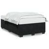 vidaXL Estrutura de cama sem colch&atilde;o 120x190 cm Veludo preto
