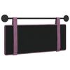 vidaXL Cabeceira Suspensa Roxo 110 x 55 x 5 cm Veludo