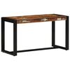 vidaXL Banco multicor 80x35x45 cm madeira maci&ccedil;a recuperada