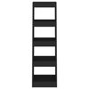 vidaXL Estante/divisória 40x30x135 cm preto