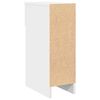 vidaXL Mesa de cabeceira com gaveta 20x36x60 cm branco