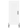 vidaXL Arm&aacute;rio alto 34,5x34x180 cm madeira processada branco
