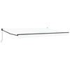 vidaXL Toldo Manual Branco 450 x 300 x 165 cm Poli&eacute;ster e Metal