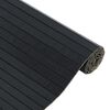 vidaXL Tapete retangular 100x200 cm bambu preto